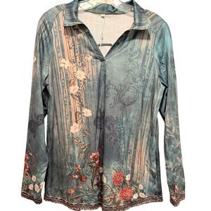 NWT Lyhipss Women's Pullover Dress Casual Tunic Multicolor Size M